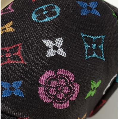 ふるさと納税 与謝野町 2.5寸ボストンがま口　モノグラム柄(黒色) |  | 03