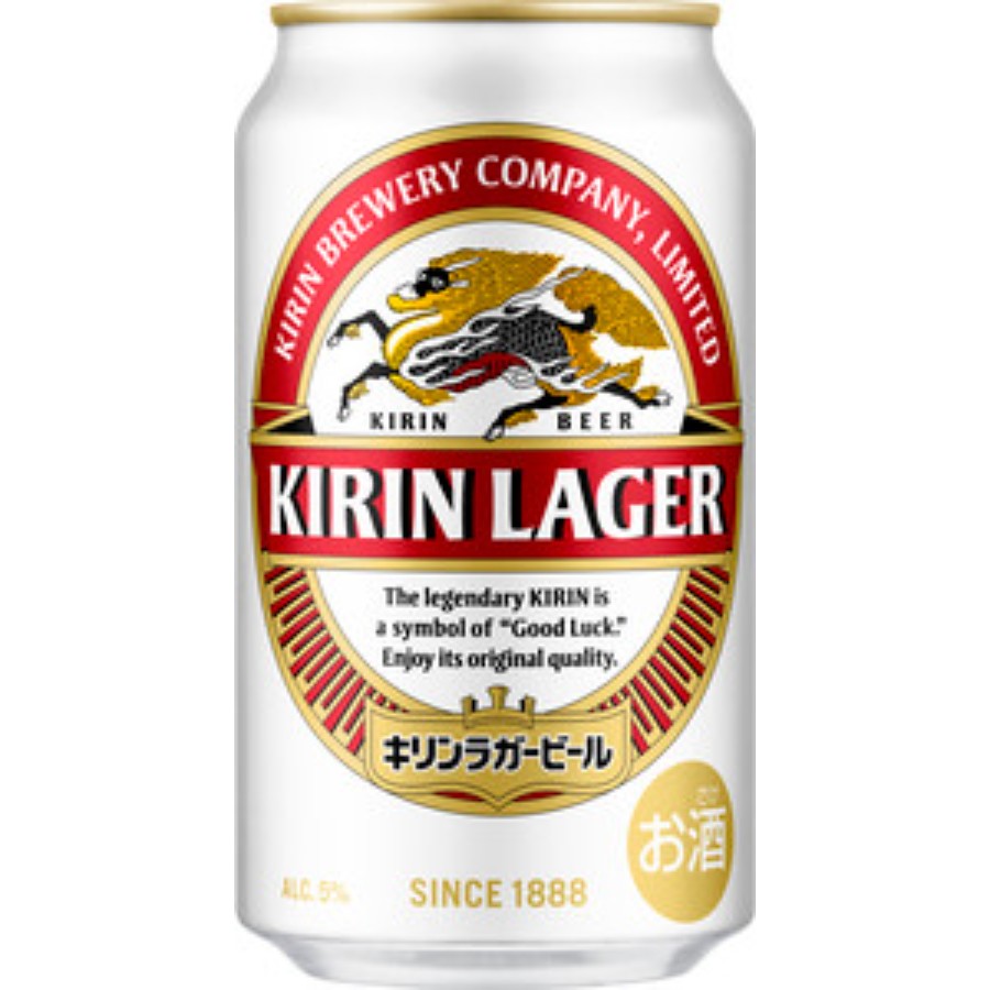＜キリンビール＞キリンラガービール 350ml 缶×24本