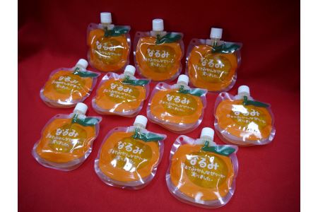 【贅沢みかんゼリーなるみ10個　家庭用化粧箱なし】