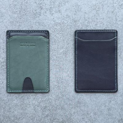 ふるさと納税 葛飾区 ASUMEDERU itakura エラー防止シート内蔵 単パスケース　ネイビー　ハンドメイド |  | 01