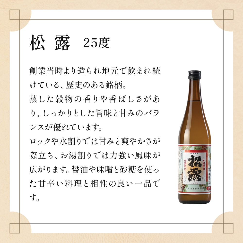 X-A2 松露酒造の人気商品３銘柄をオリジナルグラスで！松露代表銘柄3本セット！心水・松露・黒麹仕込み松露（各720ml・計3本）松露グラス2個付【松露酒造株式会社】