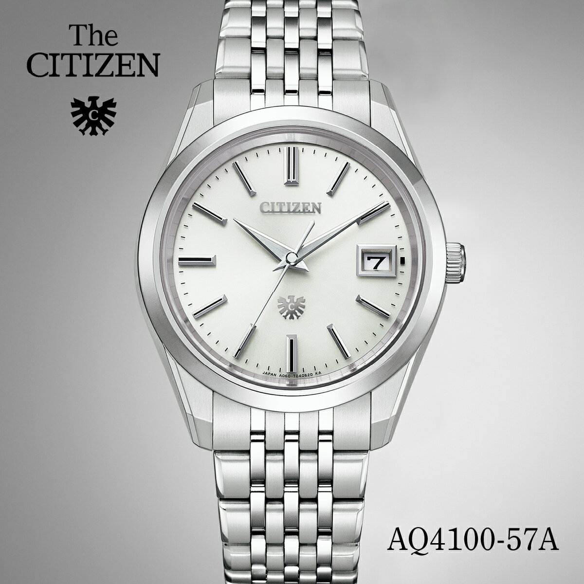 【ふるさと納税】THE CITIZEN AQ4100-57A | シチズン citizen ザシチズン 腕時計 時計 正規品 メンズ ビジネス スーツ カジュアル フォーマル 贈答 贈答用 ギフト プレゼント 父の日 国内製造 国産 ソーラー エコドライブ 防水 埼玉県 所沢市