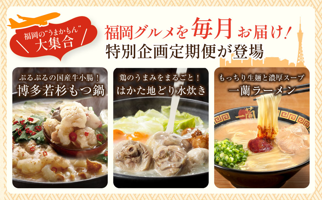 福岡グルメ定期便（水炊きセット）