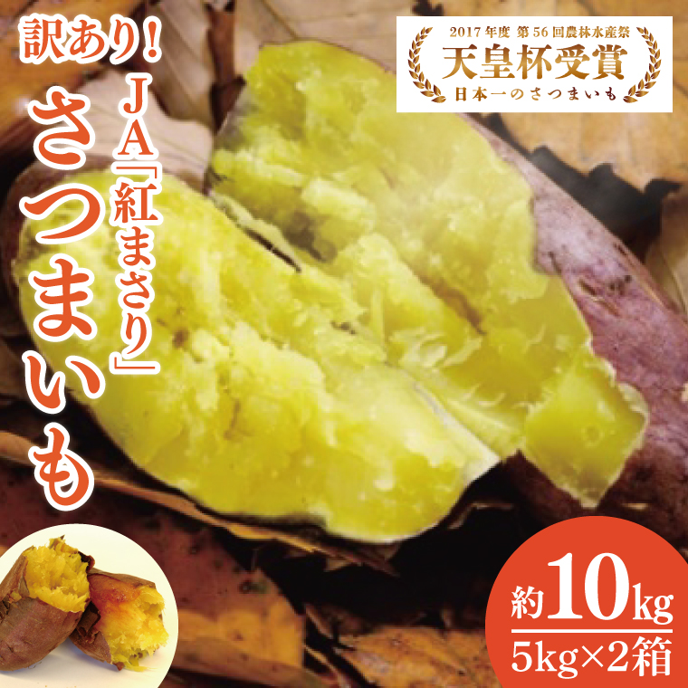 【2026年2月より順次発送】【訳あり】行方かんしょ「紅まさり」さつまいも約10kg（洗い・不揃い・C品）｜さつまいも サツマイモ さつま芋 お芋 紅まさり 訳あり わけあり 訳アリ 行方かんしょ 先行予約 茨城県 行方市(AE-111)