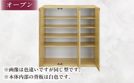 リビング収納  ショウ WN87L 幅87 日田市 / SATORUデザインオフィス　家具 収納 下駄箱[ARDV010]