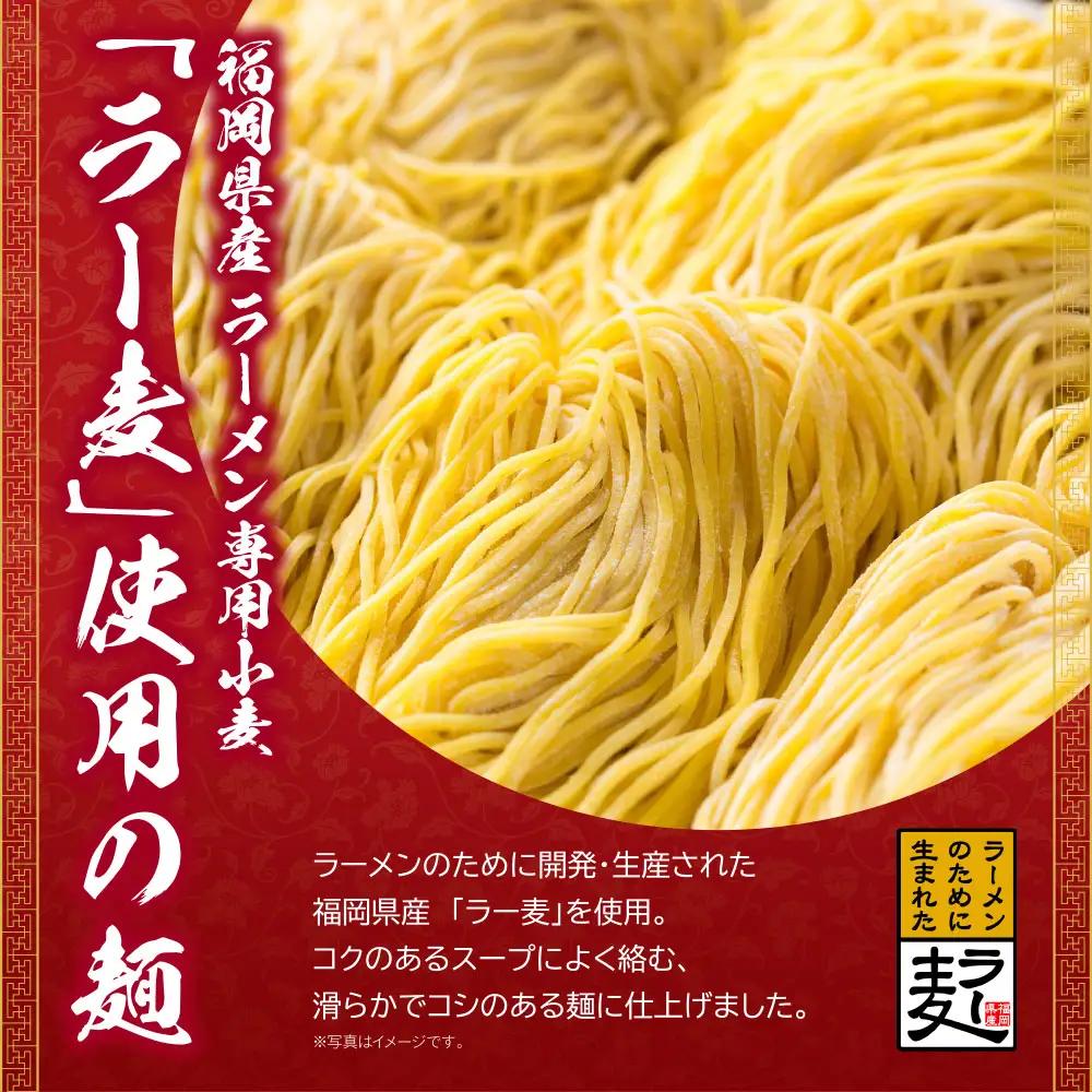 Z16-18 福岡県産ラー麦 博多生ラーメン担々麺