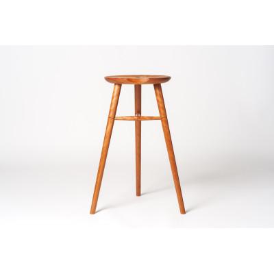 ふるさと納税 富士見町 Crescent stool [cherry]