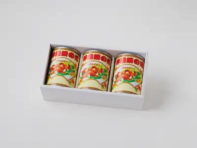 大江町柳川産 原木なめこ水煮200g×3缶（固形量） 014-013