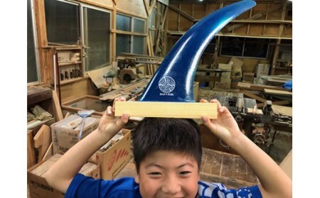 26-429．サーフィン　フィンスタンド　四万十ひのき製