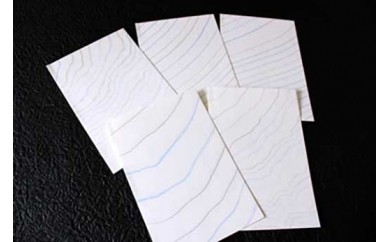 墨流しはがき　5枚入