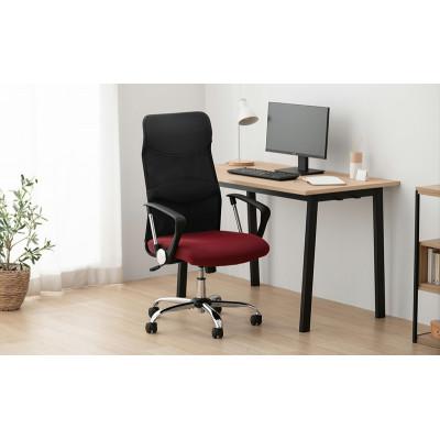 ふるさと納税 大河原町 オフィスチェア  メッシュバックチェア ハイバック  ボルドー アイリスオーヤマ[53752664] |  | 03