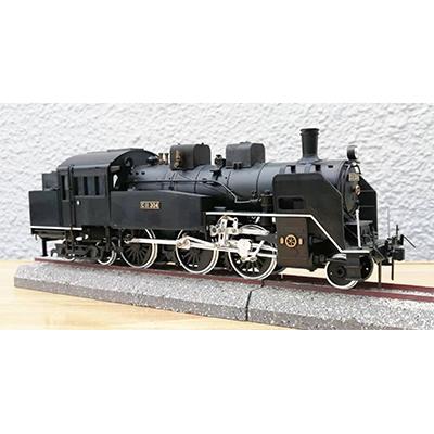 ふるさと納税 蕨市 【上級者向け 大型組立キット】1/50スケール蒸気機関車 C11-304 大荒田交通公園保存車
