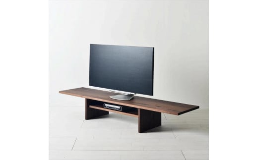 シンプルでおしゃれなテレビボード　konojiＴＶボード150／ウォールナット　テレビ台　無垢材　天然木　ロータイプ　完成品　ローボード　ローテーブル　センターテーブル　パソコンデスク　本棚