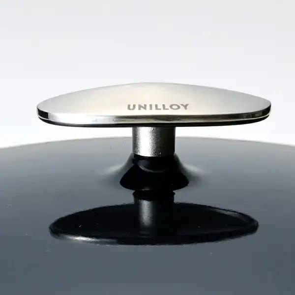 ユニロイ ホーロー鍋 22cm 藍 IIH対応 鋳物 鍋 燕三条 日本 キャセロール UNILLOY