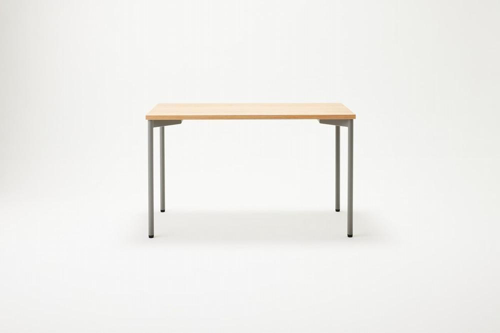 
            パソコンデスク シンプル デスク WAAKdesk TypeA 120 天板オーク | 脚グレー
          