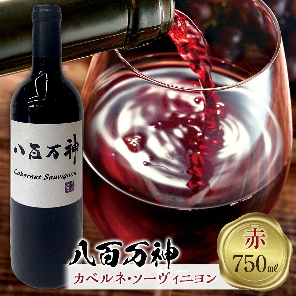 【ふるさと納税】赤ワイン 八百万神カベルネ・ソーヴィニヨン 2024 八百万神（Yaoyorozu） | 酒 ワイン 赤ワイン お酒 さけ 人気 おすすめ 送料無料 ギフト