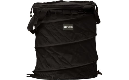 30-24_【EVOKE/イヴォーグ公式】 MULTIBOX マルチボックス 60L 収納ボックス（ブラック）｜ トラッシュボックス キャンプ ポップアップ ゴミ箱 おしゃれ 折りたたみ ポップアップトラッシュボックス 収納ボックス 収納ケース 大容量 防水 薪入れ MULTIBOX 60L 愛知県 岐阜県 名古屋 acct EVOKE