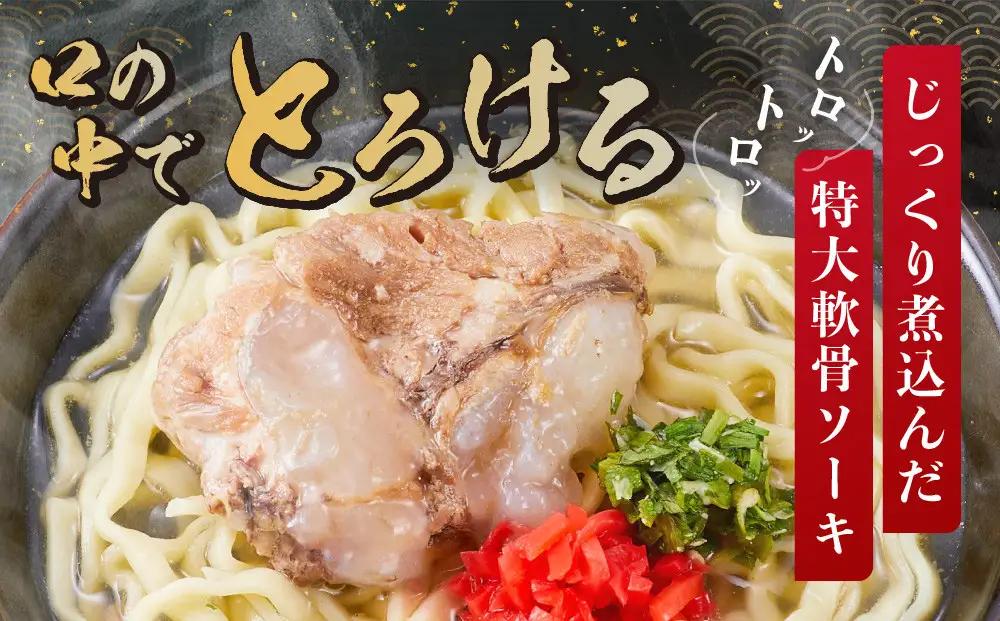 【ふるさと納税】沖縄そば といえば浜屋！トロトロソーキの５食セット ｜ そば ソーキ