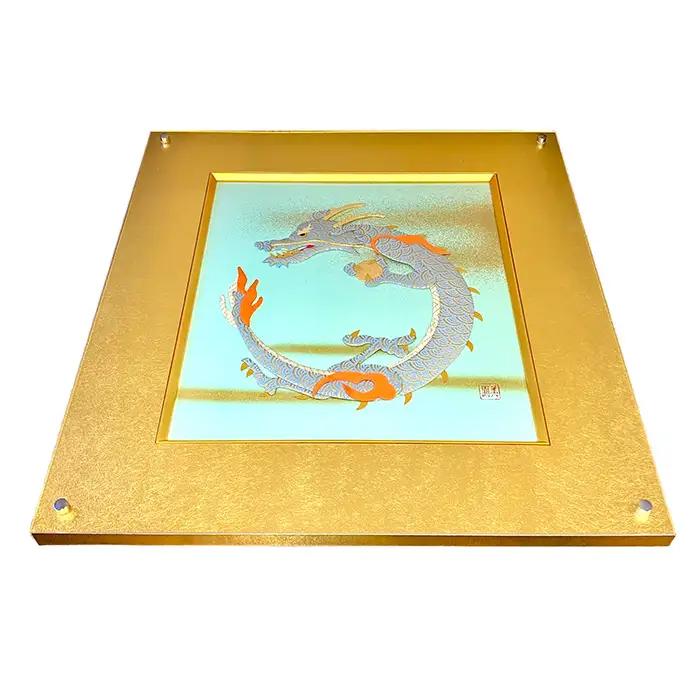金の色紙額 No.905