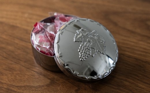ボンボニエール 小物入れ ぶどう シルバー【 燕三条製 ステンレス 燕市 菓子器 菓子鉢 】 FC013064