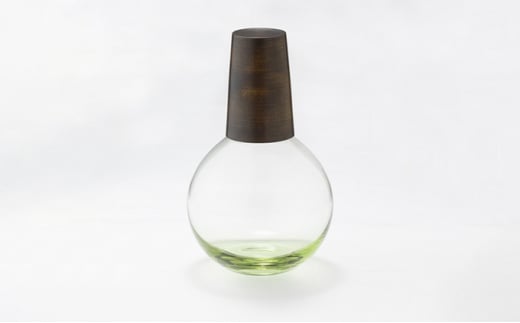 【松沢漆工房】Urushito Glass 丸徳利