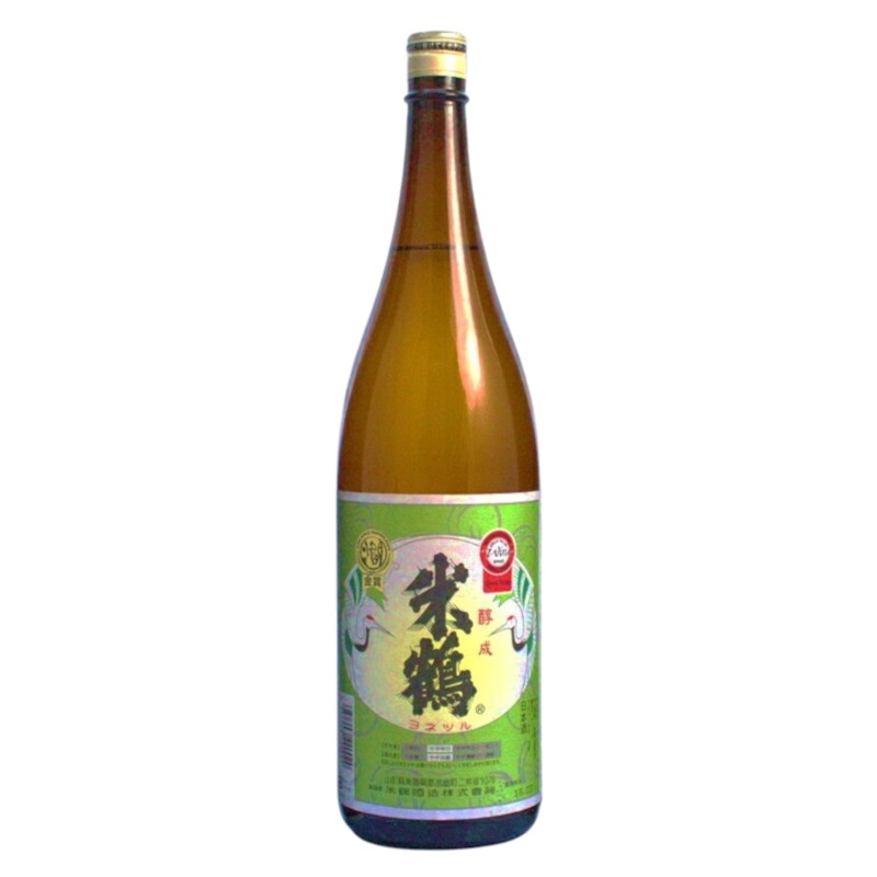 【ふるさと納税】《全国燗酒コンテスト2020金賞》 日本酒 米鶴 醇成 1.8L 1本 [tk06ayt180090 山形県 高畠町 小田部商店] 1800ml 一升瓶 全国燗酒コンテスト2020金賞 お酒 酒 地酒