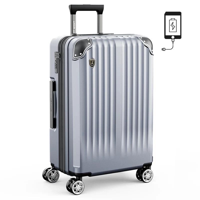 
            NEWTRIP0201p　スーツケース　シルバー　Lサイズ　【11100-2021】
          