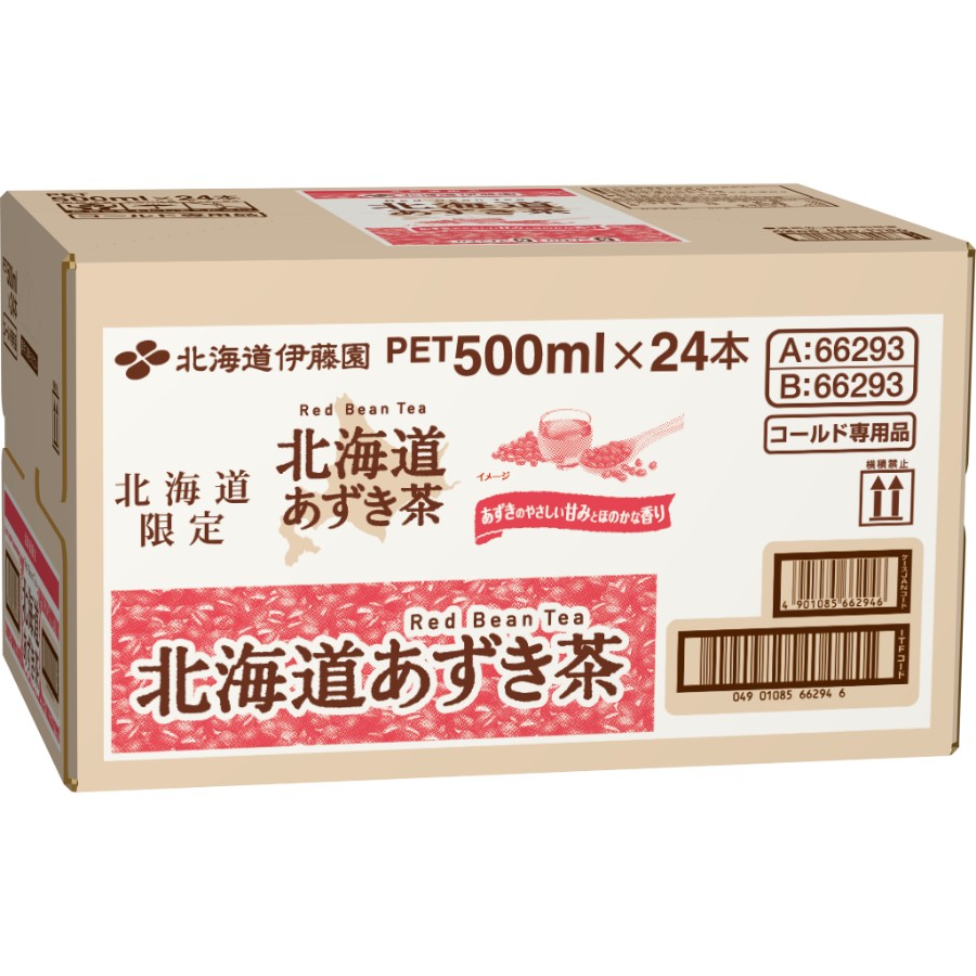 ＜北海道伊藤園＞北海道あずき茶500ml×24本 12回定期便