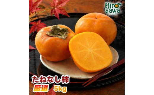 
                  たねなし柿 5kg 厳選 / 柿 刀根早生 平核無柿 富有柿 ※2026年9月下旬から11月上旬に順次発送 ※北海道・沖縄・離島への配送不可  【ikd504-p-5A】
                