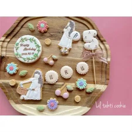【シルエットセット】オーダーメイドアイシングクッキー　〈リルタハティクッキー〉_菓子・スイーツ クッキー  _【1494031】