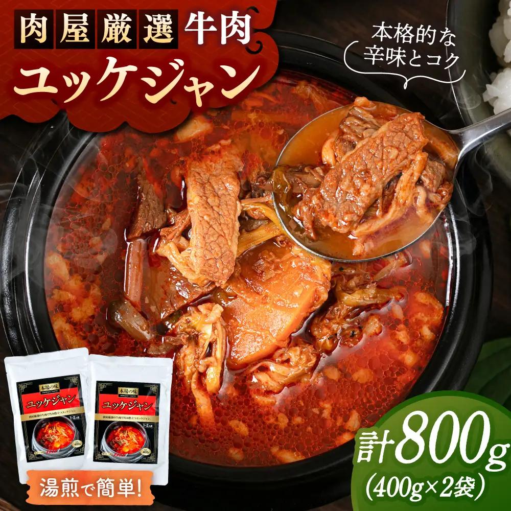 ユッケジャンスープ（400g×2袋）レトルト [ADAE014] スープ