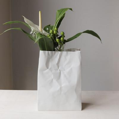 ふるさと納税 瀬戸市 【瀬戸焼】クリンクルスーパーバッグ#2 花器【セラミック・ジャパン】 |  | 03