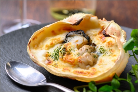 カキ グラタン／京都・京丹後　カニ屋が作る海のグラタン 岩牡蠣 ３個セット 惣菜 グラタン セット 牡蠣 カキ 岩牡蠣 岩ガキ 岩カキ 牡蠣グラタン カキグラタン 