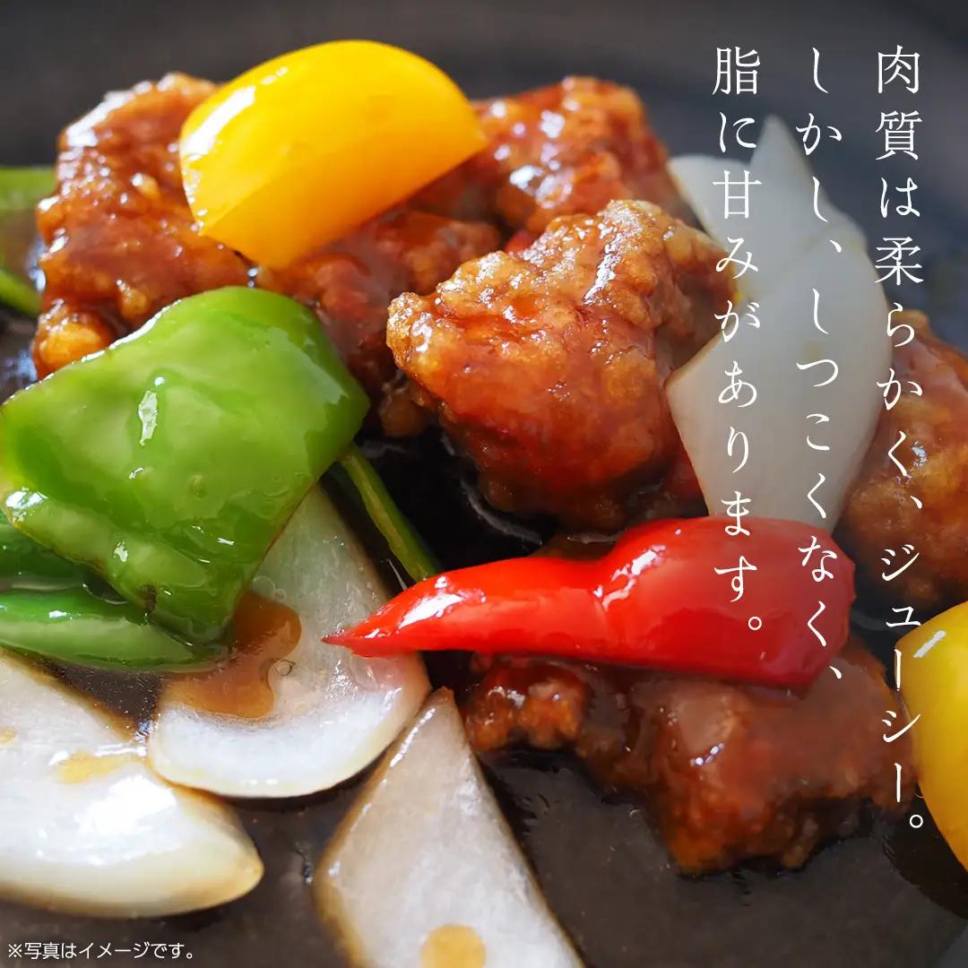 美明豚 角切り 500g ×2（計 1kg ） (茨城県共通返礼品 行方市) 豚肉 SPF豚 冷凍 国産 茨城県 お肉 肉 豚 ブロック ブランド豚 小分け [CV014sa]