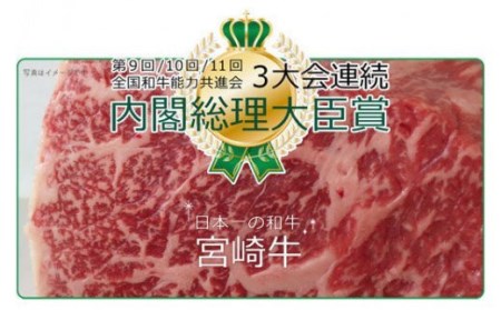 【定期便】 宮崎牛 焼肉食べ比べ 3ヶ月コース【肉 牛肉 国産 黒毛和牛 肉質等級4等級以上 4等級 5等級 定期便 全3回 ウデ モモ クラシタ(カタロース)  バラ(カルビ)  焼肉 九州産 宮崎