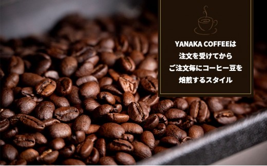 定期便6回【YANAKA COFFEE】赤池ブレンド500ｇコーヒー豆（粉-中挽き） 珈琲 コーヒー 粉 自家焙煎 オリジナルブレンド ブラジル コロンビア エチオピア プライムツリー 赤池 限定 日