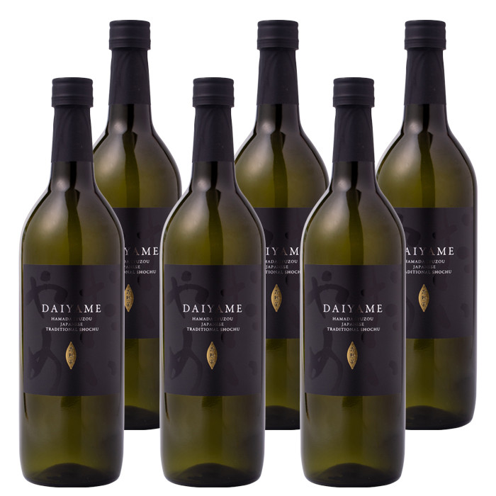 ＜定期便・全6回(毎月)＞鹿児島本格芋焼酎「だいやめ」DAIYAME(720ml×6本×6回) 鹿児島 鹿児島特産 酒 焼酎 芋焼酎 ライチ ロック 炭酸割 定期便【林酒店】【S-015H】