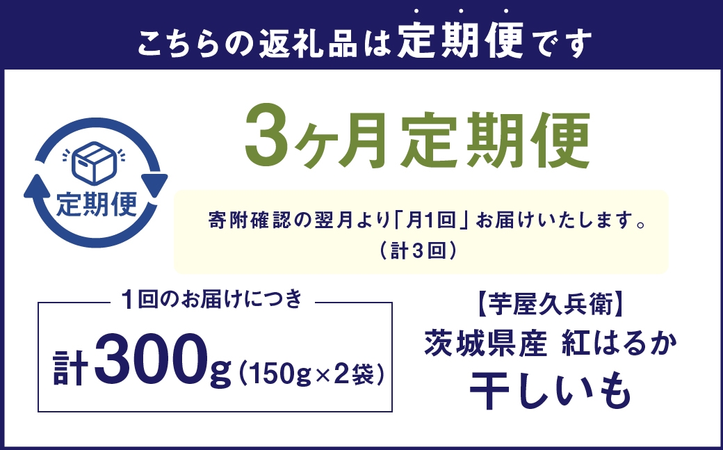 芋屋久兵衛茨城県産紅はるか干しいも