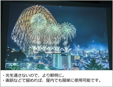 キャンプスクリーン CS-100HD W2214×H1305 プロジェクター用 スクリーン