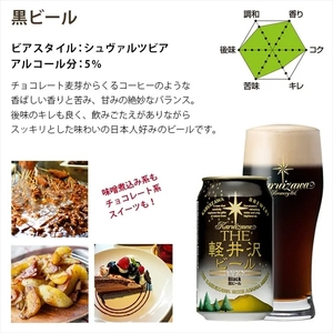 24缶＜ブラック＞　THE軽井沢ビール クラフトビール 地ビール