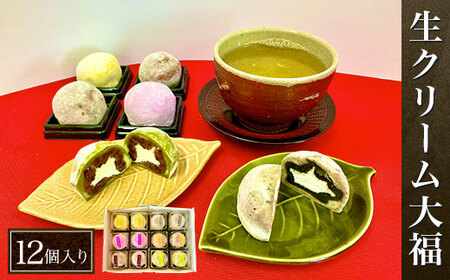 W00802 生クリーム大福12個入り