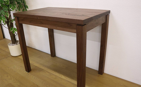 デスク 無垢家具 テーブル ウォールナット 天然木 デスク【800×500 在宅ワーク用】