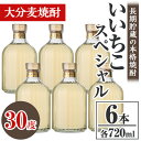 【ふるさと納税】いいちこスペシャル 30度(計4.32L・720ml×6本)酒 お酒 むぎ焼酎 720ml 麦焼酎 いいちこ アルコール 飲料 常温【106105200】【酒のひろた】