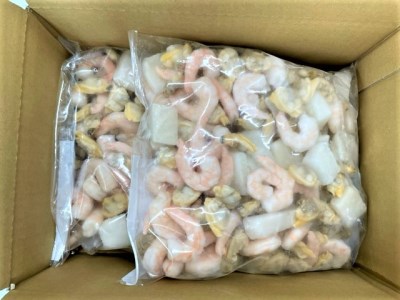 【大容量】シーフードミックス　2kg（正味重量1.6kg）・K233-10