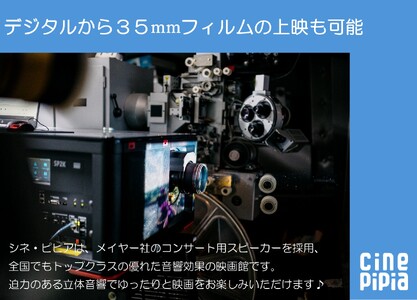 シネ・ピピア映画鑑賞券【3枚】
