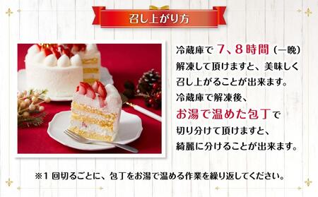 【先行予約】【2025年12月23日お届け】クリスマスショートケーキ 4号サイズ | クリスマスケーキ _04257
