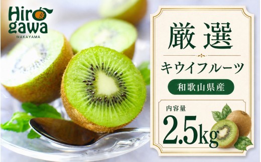 
                  キウイ 厳選 2.5kg+250g（痛み補償分） / キウイフルーツ 高級 和歌山 ※2026年11月中旬～2027年4月下旬に順次発送 ※北海道・沖縄・離島への配送不可【ikd505-p-2d5A】
                
