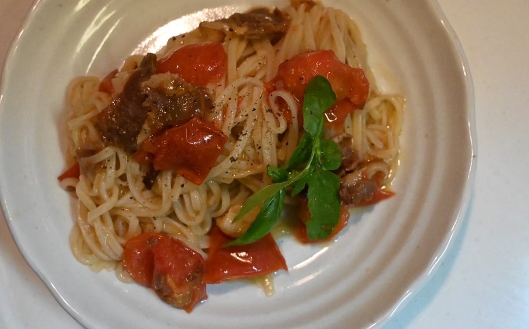 【栽培期間中農薬・化学肥料不使用】玄米麺10袋セット　ヤマウカワファーム グルテンフリー＆ヴィーガン　パスタやうどん、そばの代用食にも　YF00013