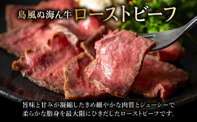 【順次発送】【注目の逸品】極上ローストビーフ 石垣島産《黒毛和牛》 200g  |和牛 牛肉 冷凍  丼 ジューシー 人気 おすすめ 国産 国産牛 小分け 八重山食肉センター YC-5