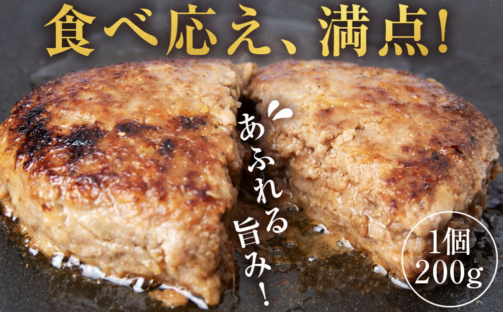 白老牛 スタンダード ハンバーグ セット 20個 （網脂なし） 特製ソース 冷凍 牛肉 肉 白老 BY123_イメージ2
